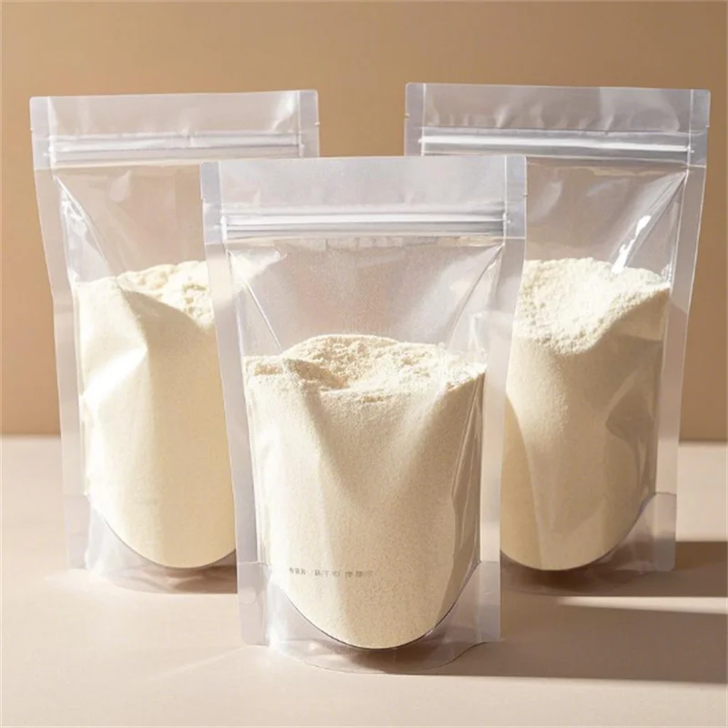Collagen Powder Pouch 1 Clear Pouches for Product Display