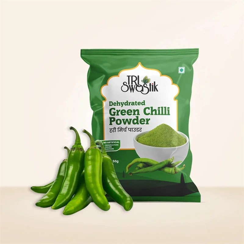 Chili Powder Pouch 3 Green Chili Powder Pouches