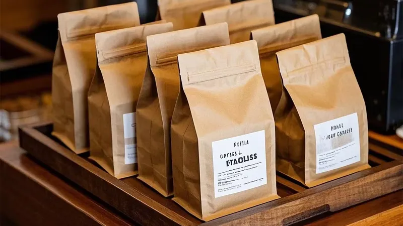 Paper Coffee Packaging Bags