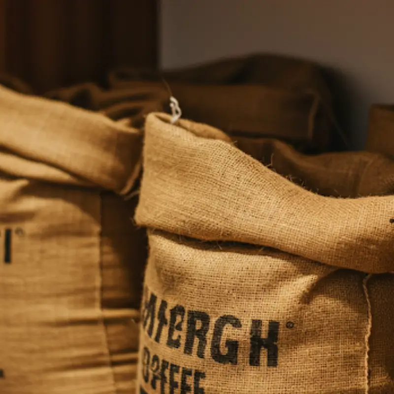 Jute Bags for Coffee 4 beige jute bags for coffee