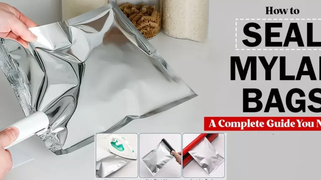 How to Seal Mylar Bags: Why It's Important 2 best way to seal mylar bags