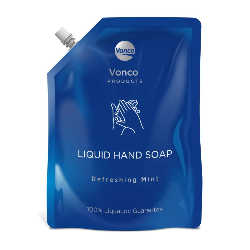 Liquid Pectin Pouch 6 blue liquid pectin pouch