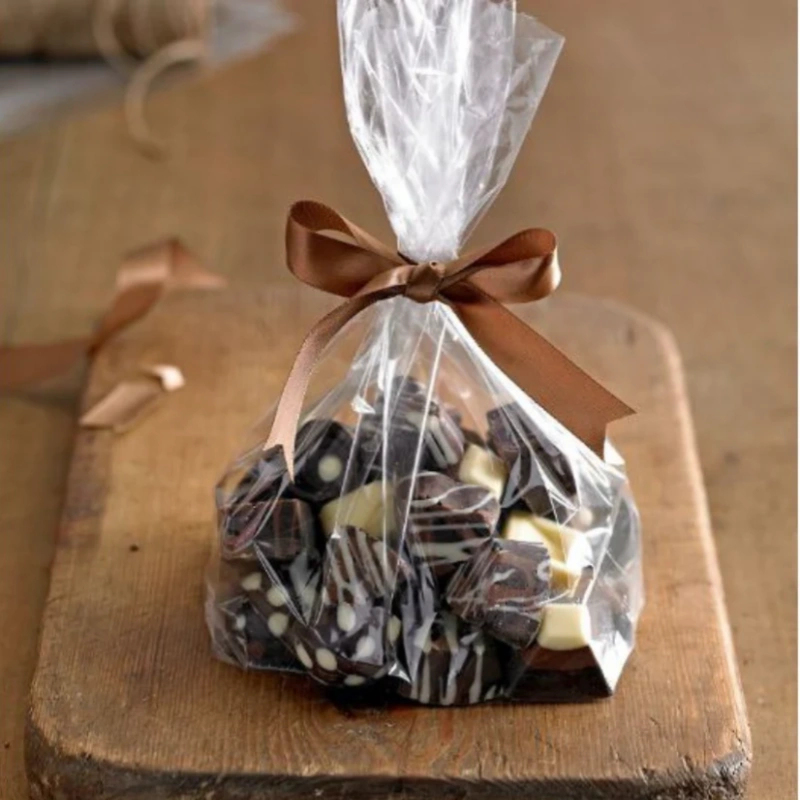 Plastic Cookie Bags 2 clear plastic bags cookies