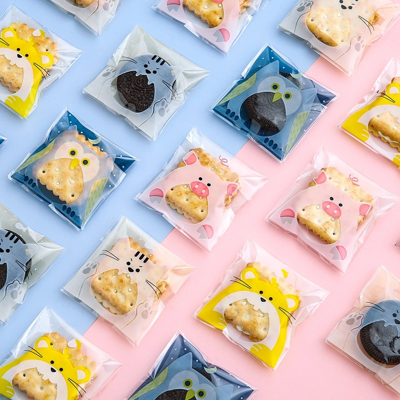 Plastic Cookie Bags 1 cookie plastic bags 7 by 7