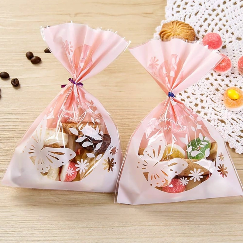 Plastic Cookie Bags 4 decorative plastic bags for cookies