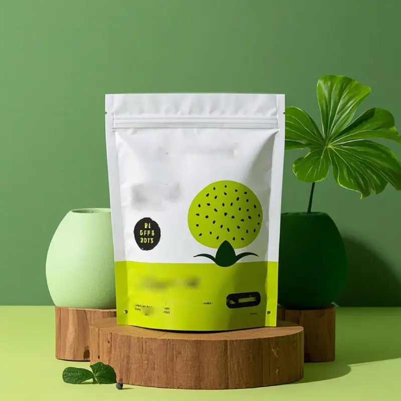 Custom Printed Stand Up Pouches 3 digital print stand up zipper pouch