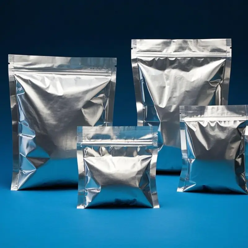 Silver Mylar Freezer Bag 3 freeze dryer mylar bags
