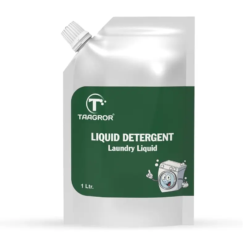 Liquid Detergent Pouch 6 green liquid detergent pouch