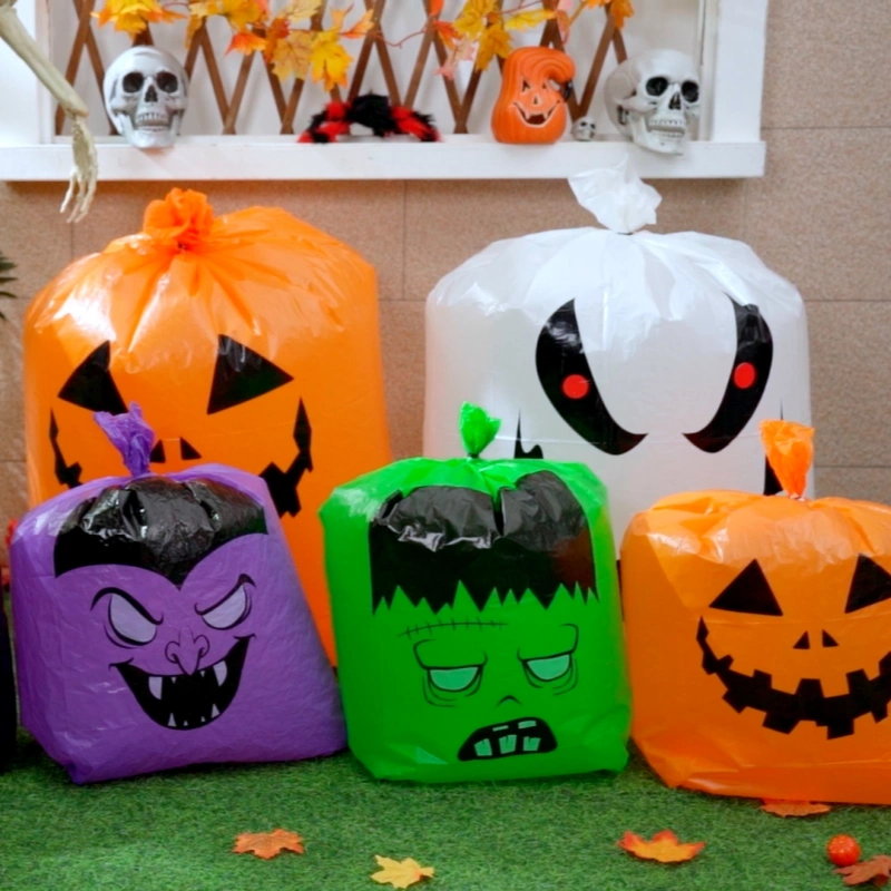 Halloween Plastic Bags 4 halloween decorations plastic bags