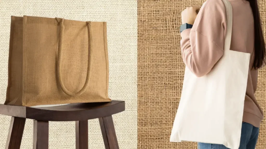 Jute Bag vs Tote Bag: What Are Differences Between Them 3 jute bag vs tote