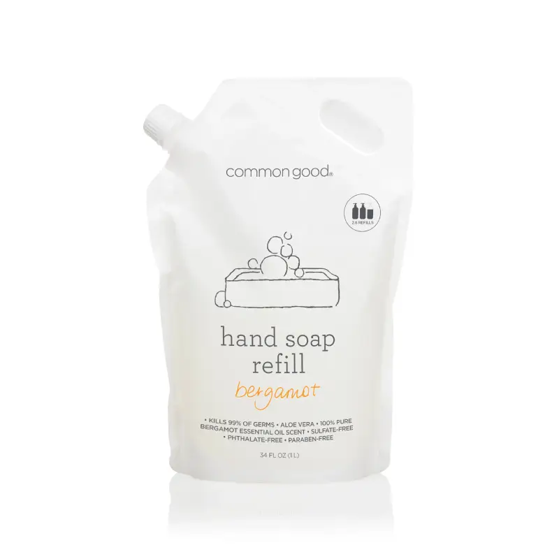 liquid hand soap refill pouch
