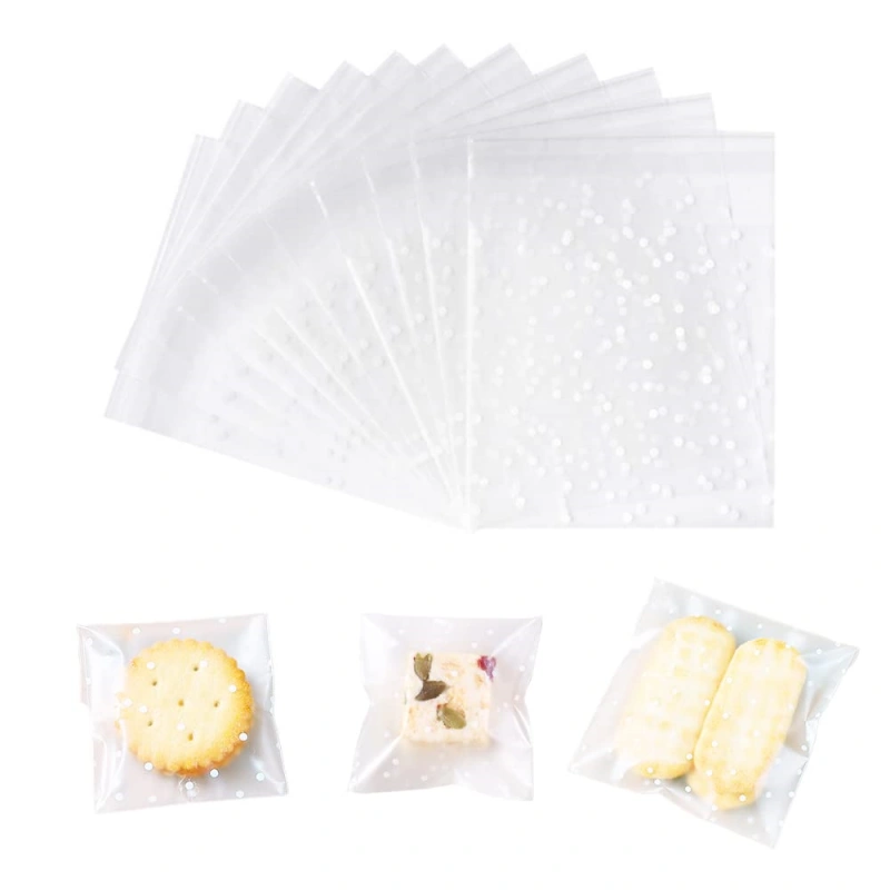Plastic Cookie Bags 6 little plastic bags for cookies