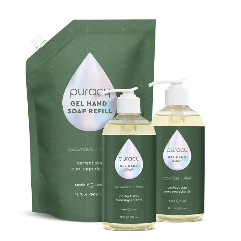 moisturizing liquid hand soap refill pouch