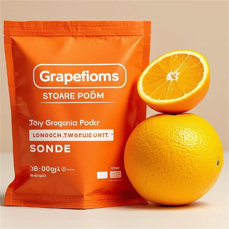 Glucose Powder Pouch 4 orange glucose powder pouch