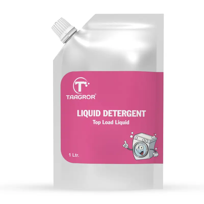 Liquid Detergent Pouch 4 pink liquid detergent pouch