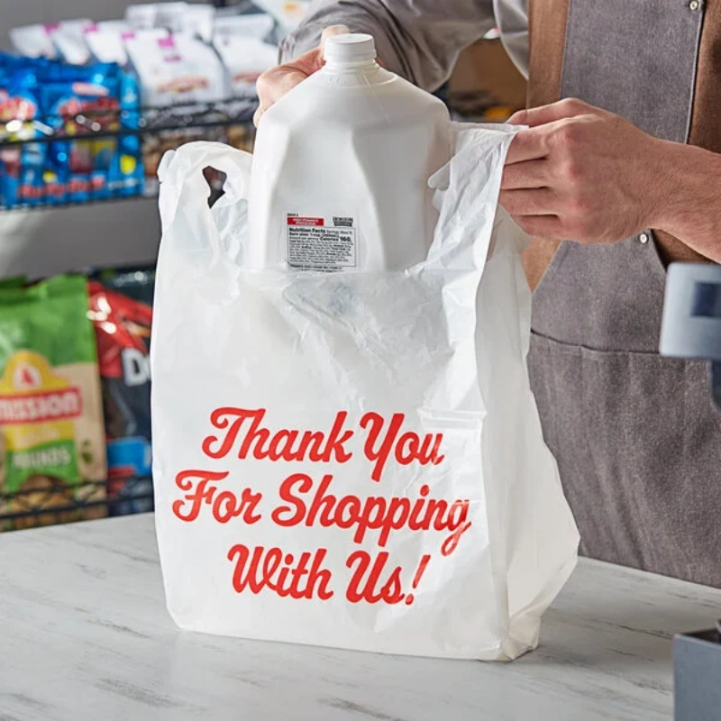 Thank You Plastic Bags 1 plastic bag thank you font