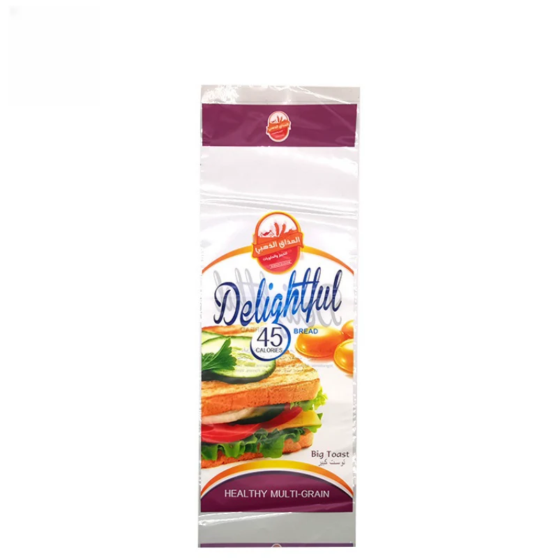printed plastic bread bags