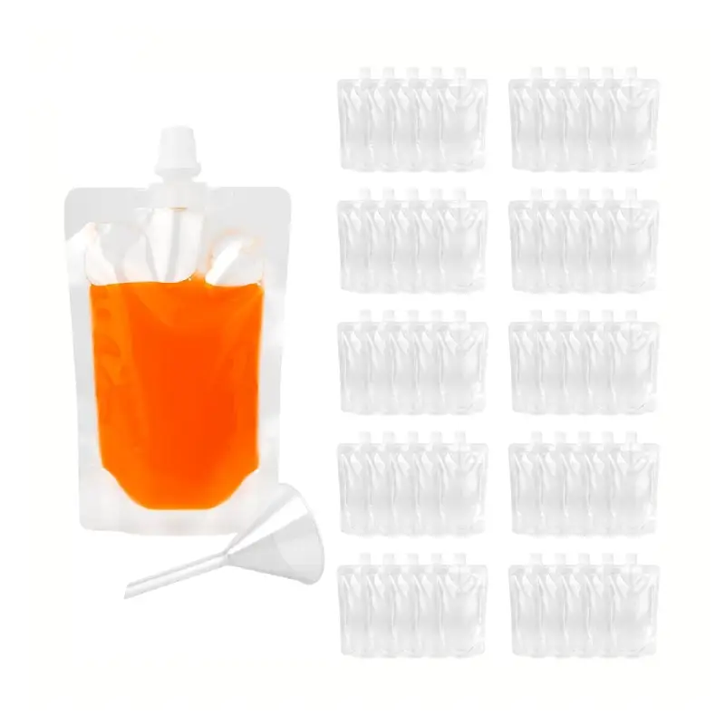 Refillable Liquid Pouches 7 water bottles refillable liquid pouches