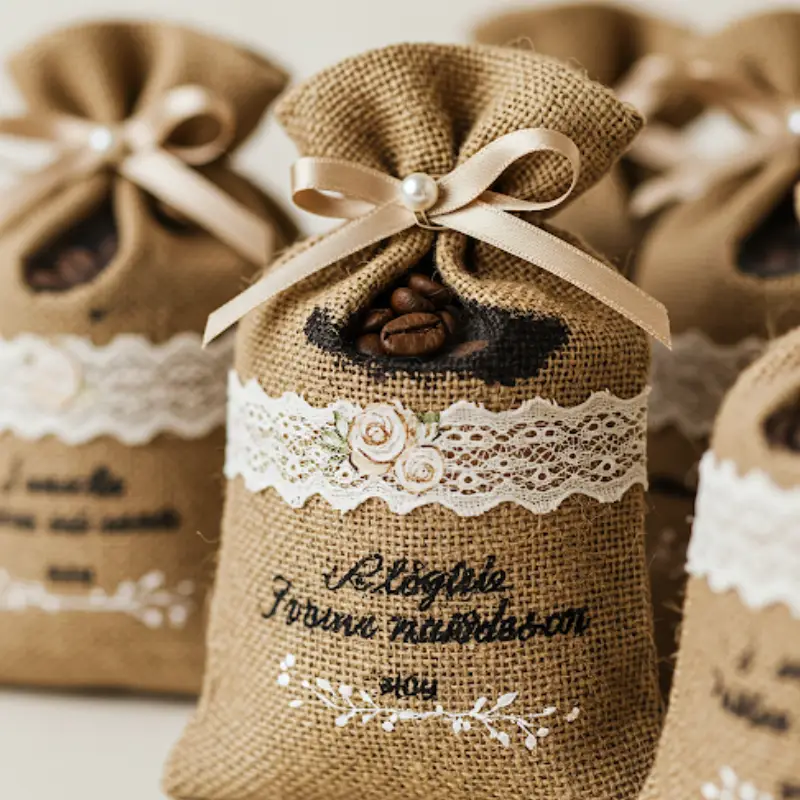 Jute Bags for Coffee 5 wedding jute bags for coffee