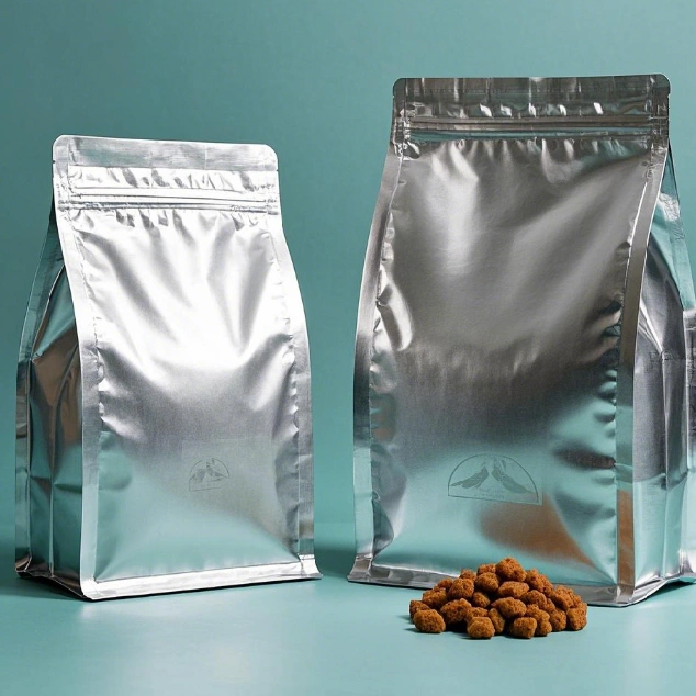 Cat Food Package Pouch 6 Aluminum Laminated Cat Food Package Pouch