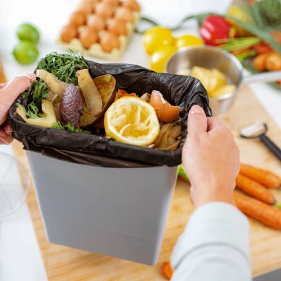 Biodegradable Kitchen Trash Bags 2 Biodegradable Kitchen Trash Bags Folding Design