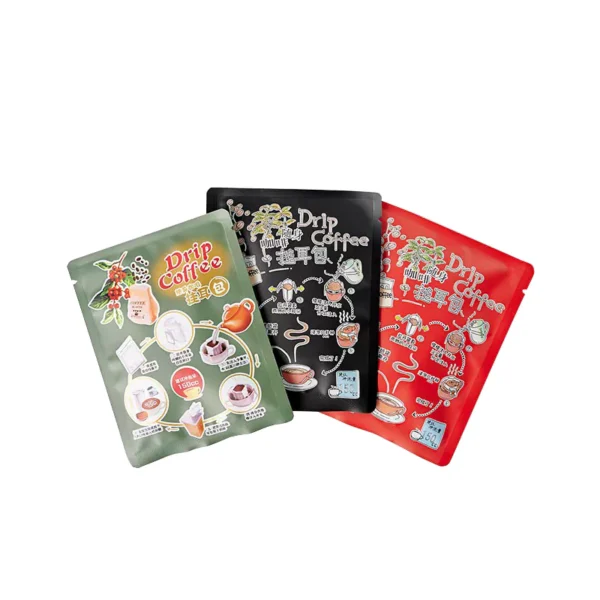 Custom Drip Coffee Pouches