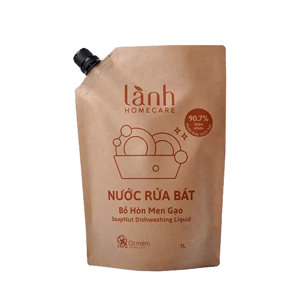 Eco Friendly Pouches 5 Eco friendly Kraft Paper Spout Pouches