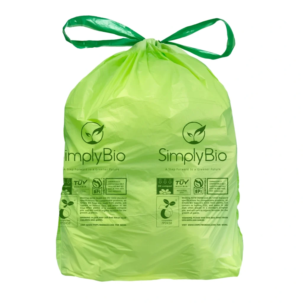 Small Biodegradable Bags 2 Forest Green Small Biodegradable Bags
