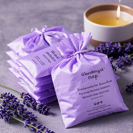 Small Biodegradable Bags 7 Lavender Purple Small Biodegradable Bags