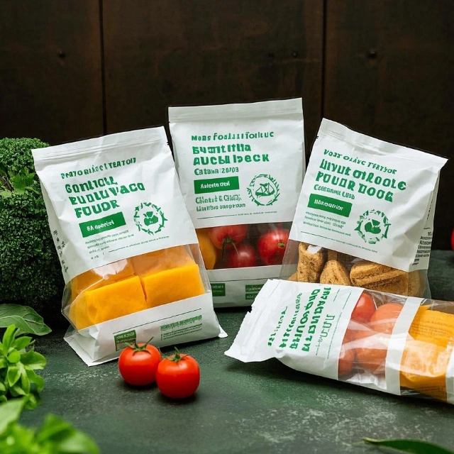 Sustainable Food Packaging Pouches 1 Recycled Material Sustainable Food Packaging Pouches