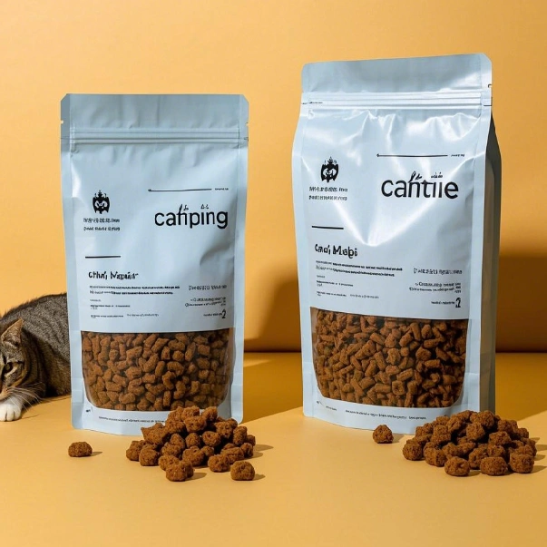Cat Food Package Pouch 1 Transparent Cat Food Package Pouches