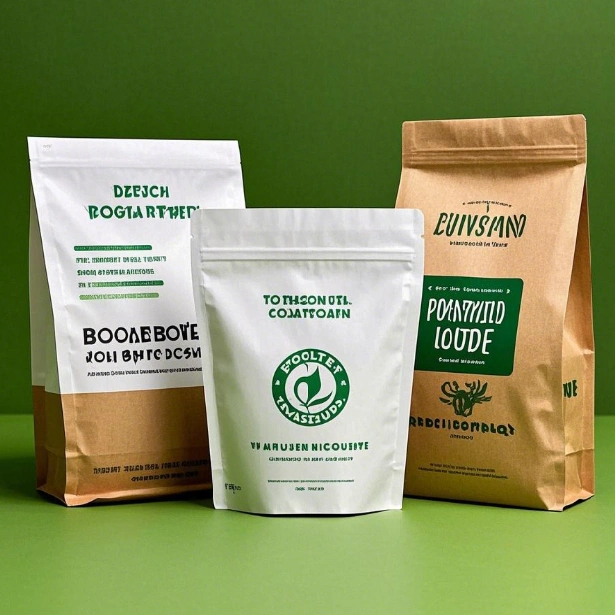 Sustainable Food Packaging Pouches 5 Zipper Closure Sustainable Food Packaging Pouches