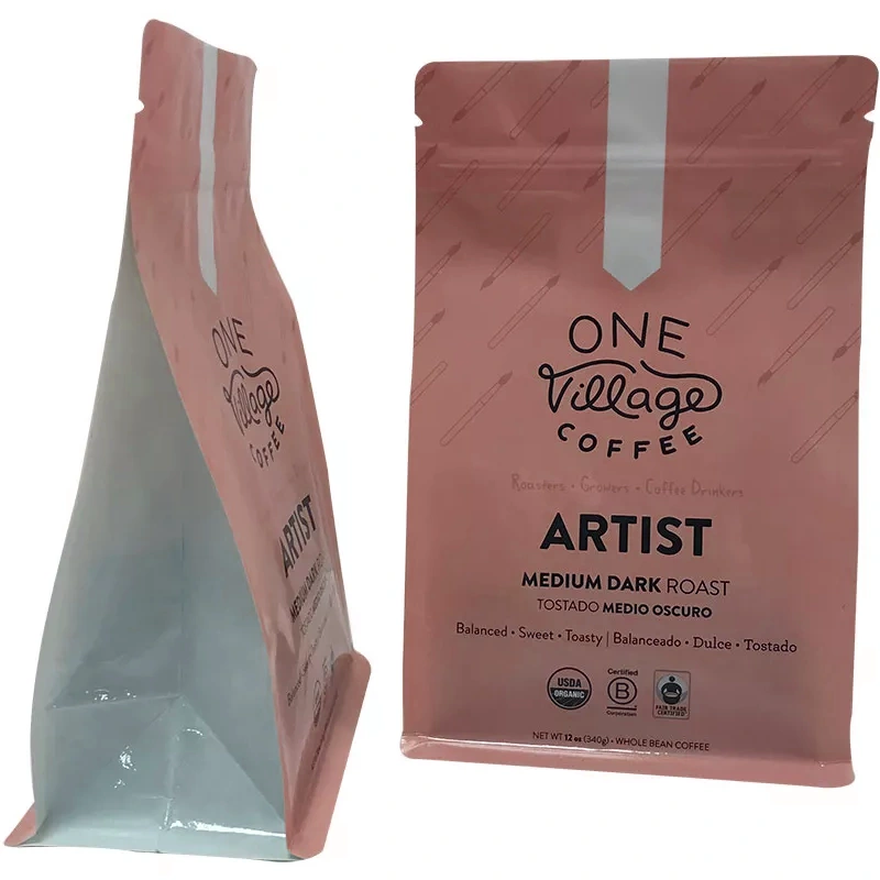 Biodegradable Stand Up Pouches 2 biodegradable coffee bags