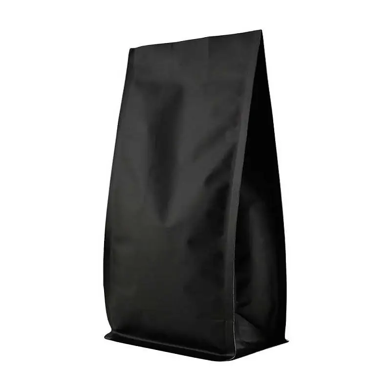 Kraft Coffee Packaging 6 black kraft coffee packaging