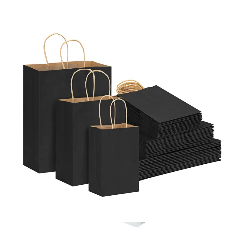 Multiwall Kraft Paper Bags 4 black multiwall kraft paper bags