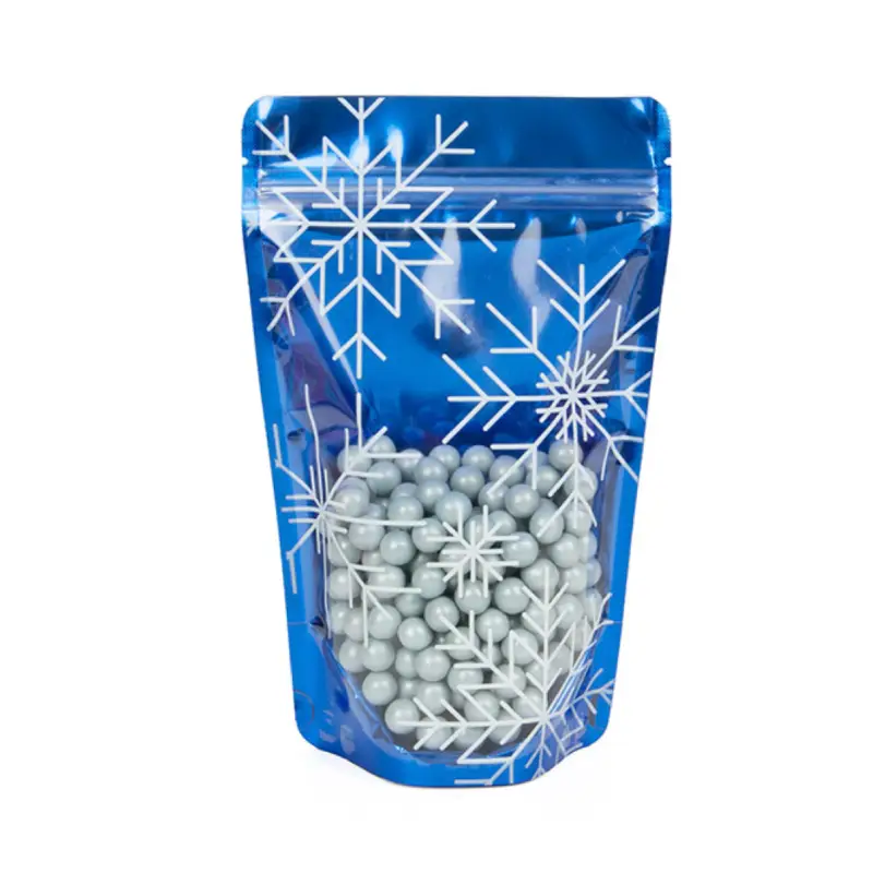Christmas Mylar Bags 10 christmas mylar bags with window