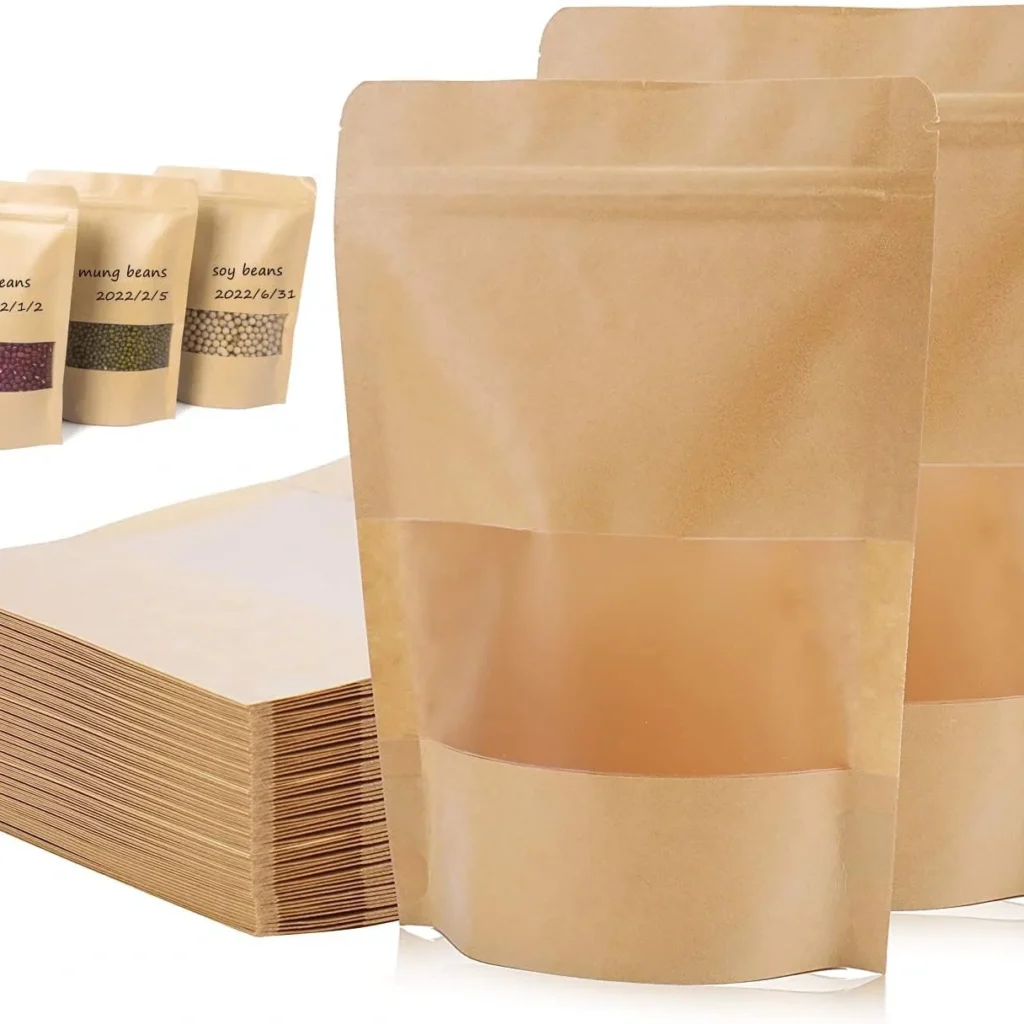 Rice Paper Coffee Bags 1 classic brown rice paper coffee bags