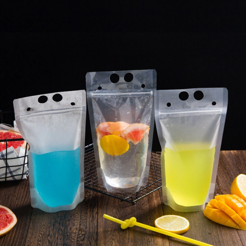 Plastic Drink Bags 1 clear plastic drink bags