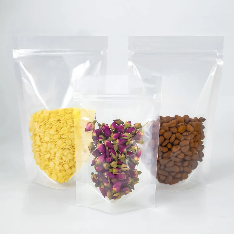 clear plastic snack bags