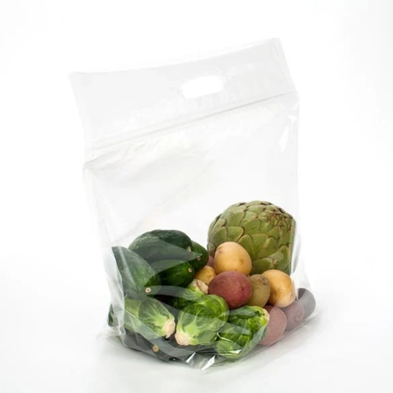 Vegetable Plastic Bags 8 clear plastic vegetable bags