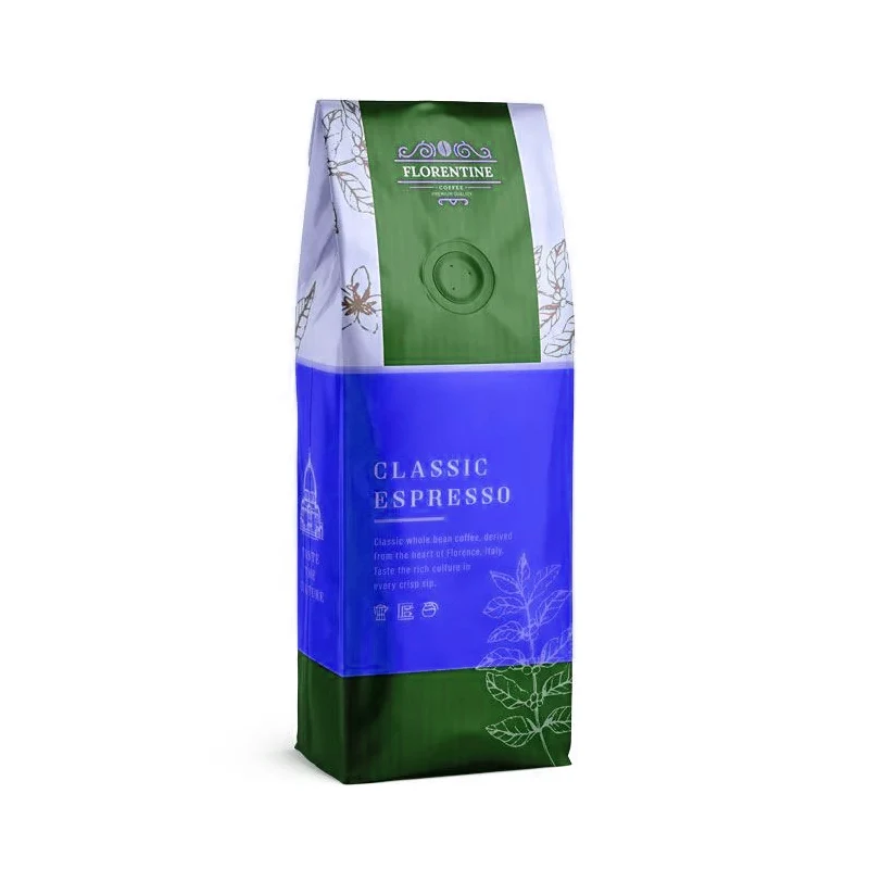 Food and Beverage Packaging 6 coffee pouch with valve