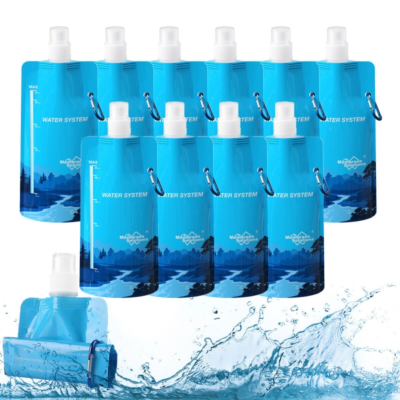 Reusable Drink Pouches 5 collapsible reusable drink pouch