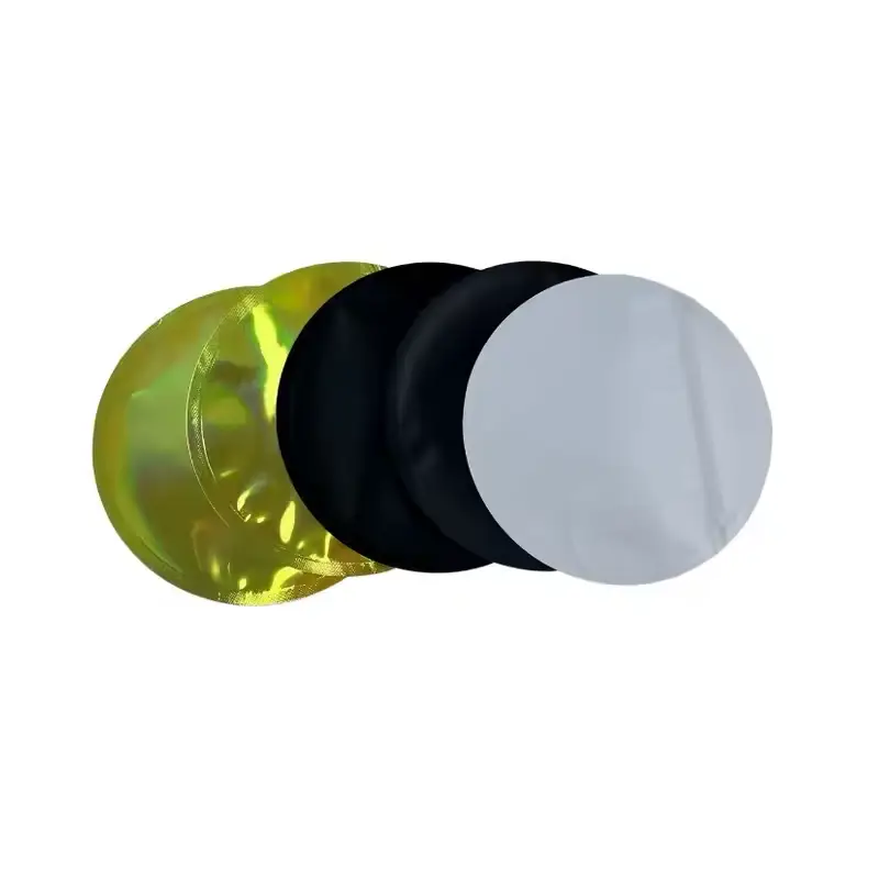 Circle Mylar Bags 5 custom colored round mylar bags