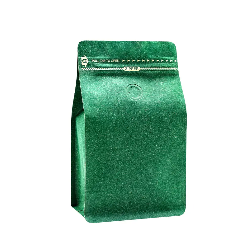 Kraft Coffee Packaging 5 green kraft coffee packaging