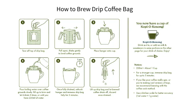How to Brew Drip Bag Coffee? The Beginners' Guide 4 how to brew drip coffee bag