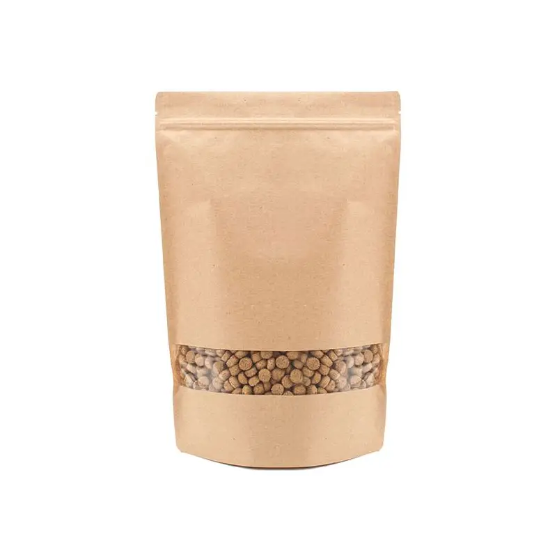 Kraft Paper Stand Up Pouch 9 kraft stand up barrier pouches