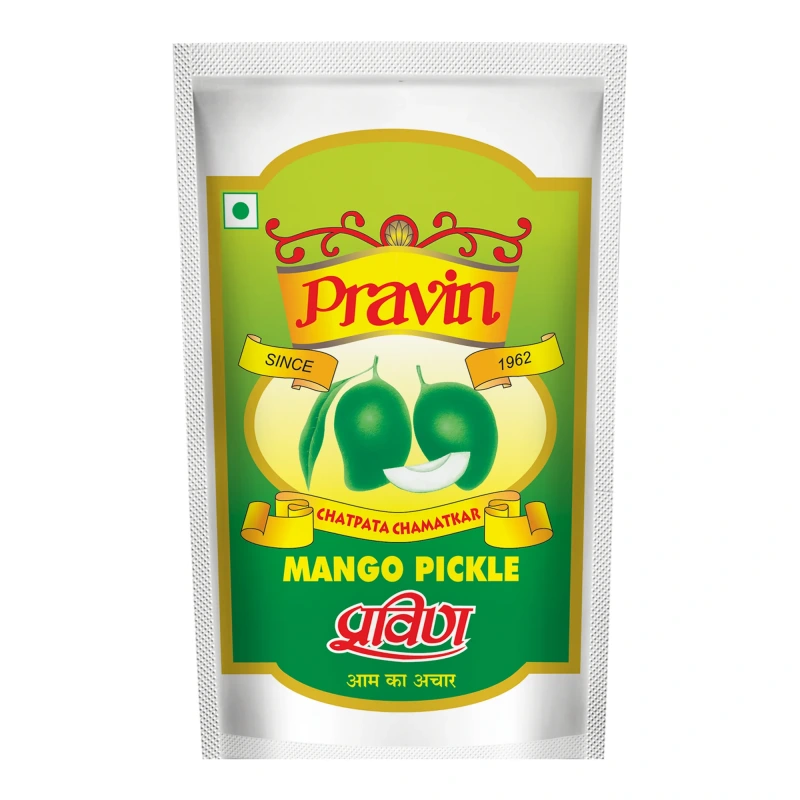Pickle Pouches Packaging 5 mango pickle pouch