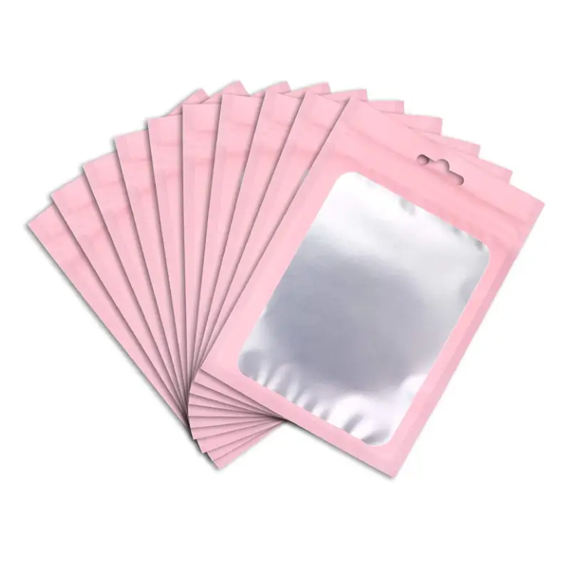 pink aluminum foil mylar bag