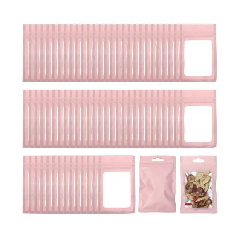 pink aluminum foil oven bags