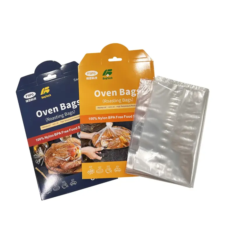 plastic aluminum foil oven bags